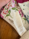 Lot #17 Vintage Purple Floral Hankies (17)