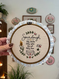 Sourdough Embroidery