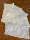 Lot #5 Vintage Wedding Hankies (5)