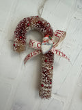 Bottle Brush Candy Canes (4)