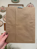 Use Up or Go Without Framed embroidery