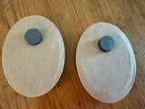 Hand Embroidered Fridge Magnets no.4