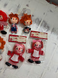 Vintage Raggedy Ann Ornaments (7)