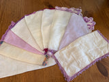 Lot #26 Vintage Purple Hankies (9)