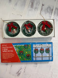 1984 Miniature Bottle Brush Wreaths