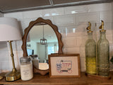 Apple Pie Embroidery Framed