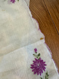 Lot #16 Vintage Purple Hankies (10)