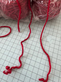 Hand Dyed Spun Wool Doll Hair