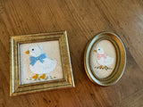 Hand Embroidered Fridge Magnets no.1