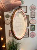 Coffee & Confidence hand embroidery