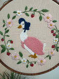 Goose Embroidery
